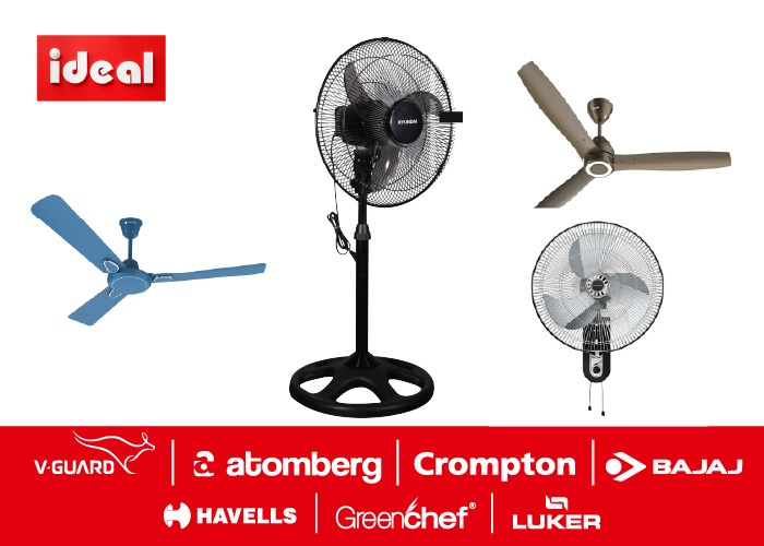Fans Catalogue at Ideal Home Appliances